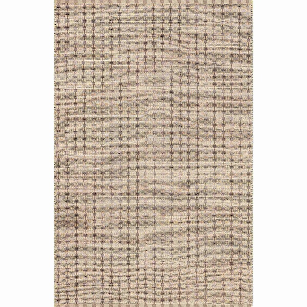 Gillie Casual Striped Jute Blend Area Rug 5ft X 8ft